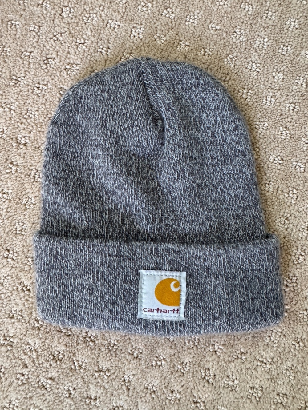 Kids Carhartt Beanie, gray